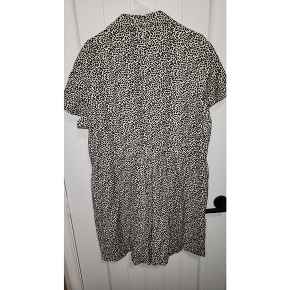 Lane Bryant safari shorts romper Size 18 leopard cheetah animal print - Picture 5 of 8